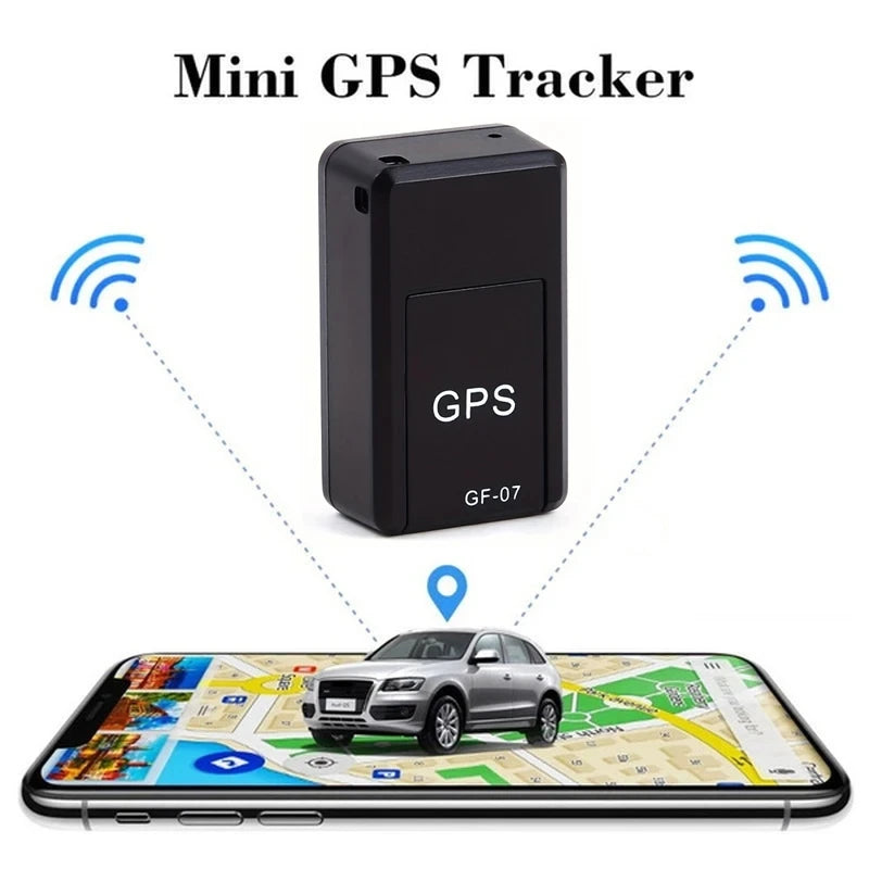 Compact and Powerful GPS Tracking Device - GF07 Mini Tracker with Strong Magnetic Anti-Lost Alarm for Vehicles