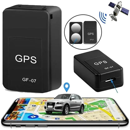 Compact and Powerful GPS Tracking Device - GF07 Mini Tracker with Strong Magnetic Anti-Lost Alarm for Vehicles