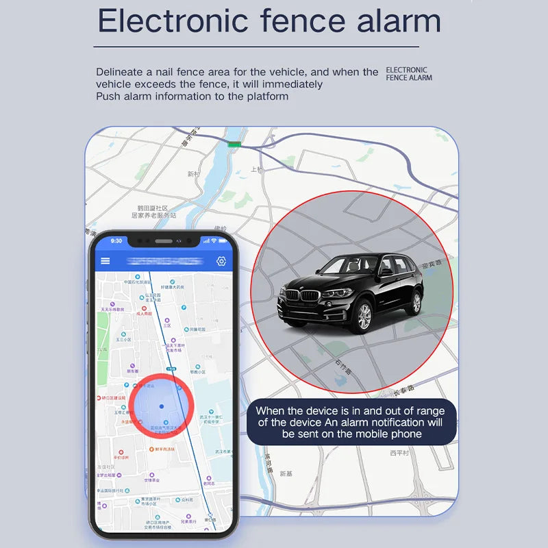 Compact and Powerful GPS Tracking Device - GF07 Mini Tracker with Strong Magnetic Anti-Lost Alarm for Vehicles